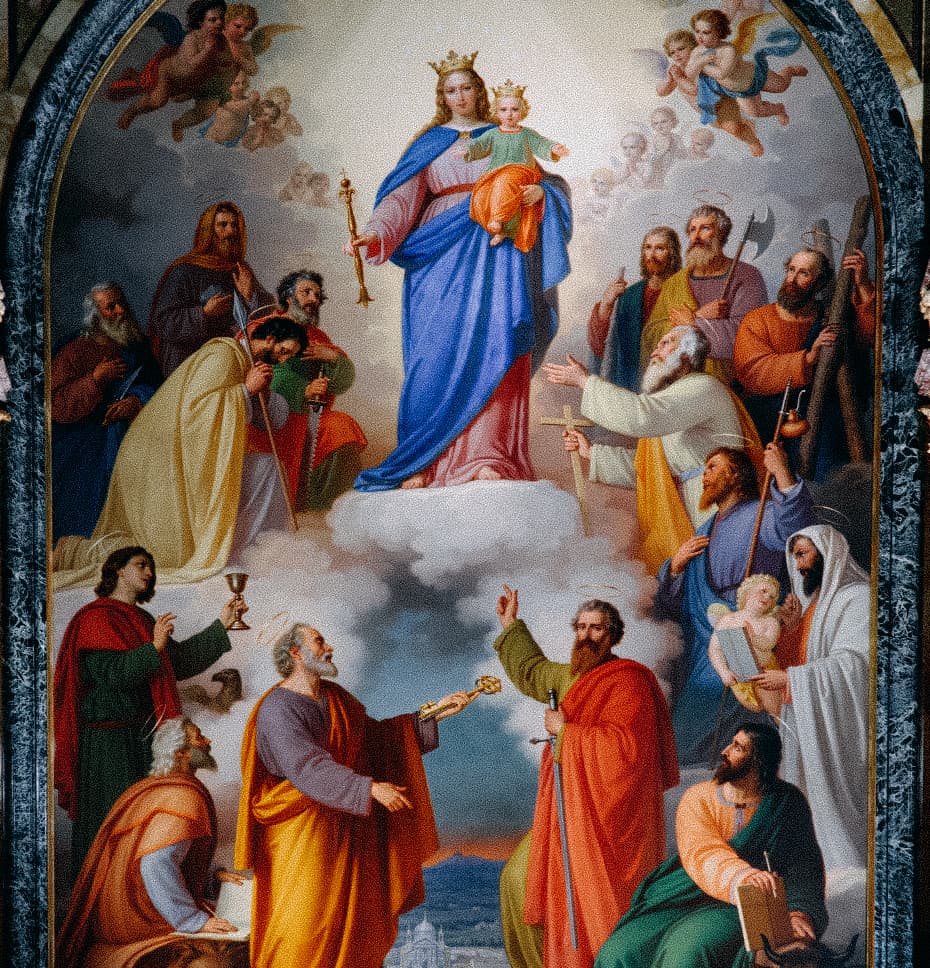 Imagem de Nossa Senhora Auxiliadora na batalha de Lepanto